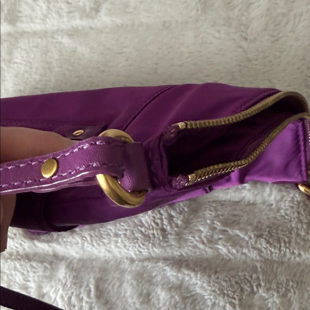 Marc Jacobs Nylon Swing Pack Crossbody Bag, Purple - Picture 9 of 10